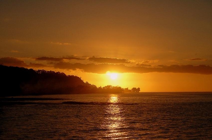 coucher de soleil