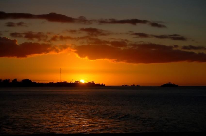 coucher de soleil
