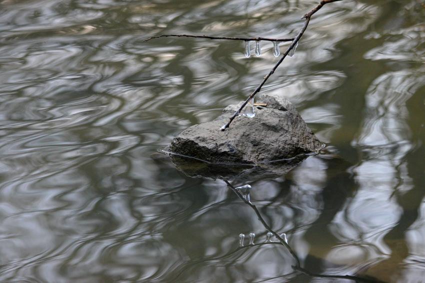 Reflets de glaons